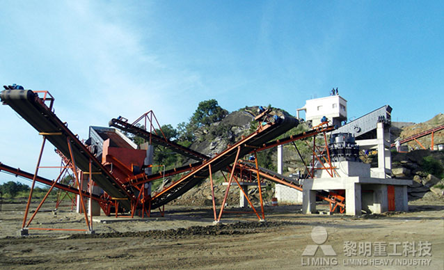 破碎花岗岩生产线配置